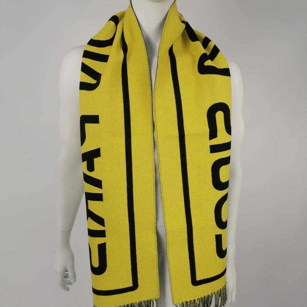 New Authentic Louis Vuitton Wool Cashmere City Gravity Scarf - Picture 4 of 12